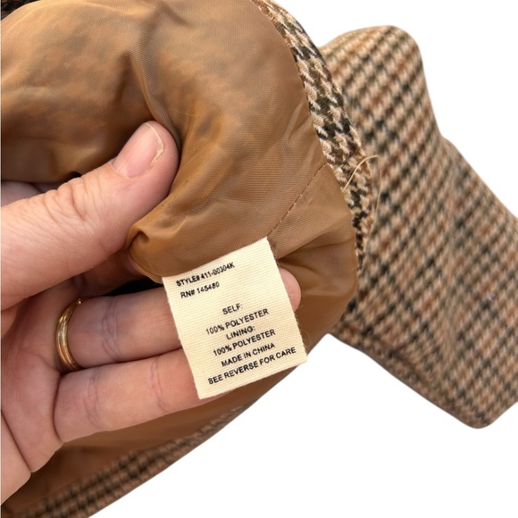 Kinder Mo: Vint‎ houndstooth children’s jacket brown 1-2Y - Picture 5 of 7